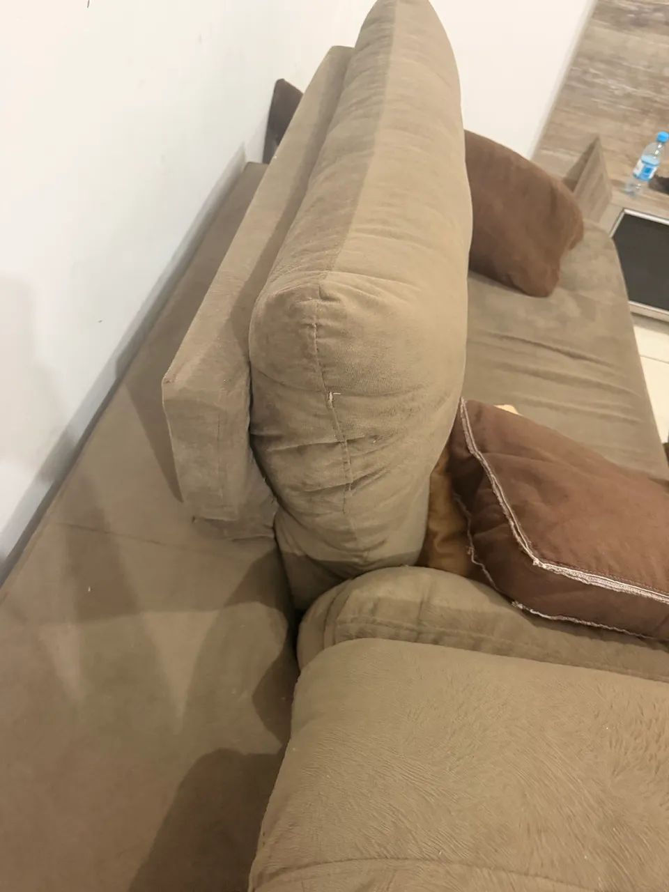 Vendo sofá geladeira mesa rack planejado  - Foto 4