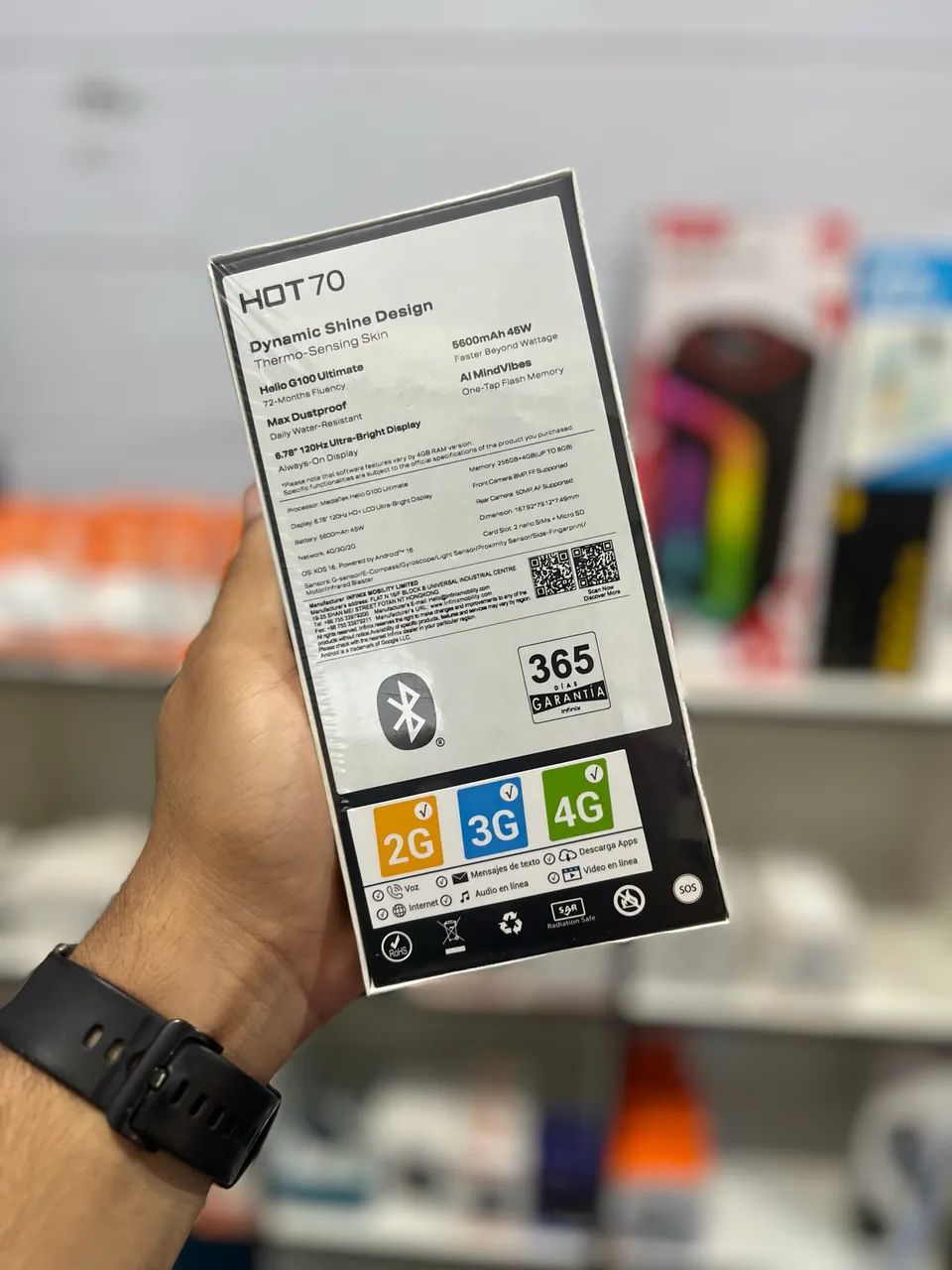 Infinix hot 70 1 ano de garantia  - Foto 2