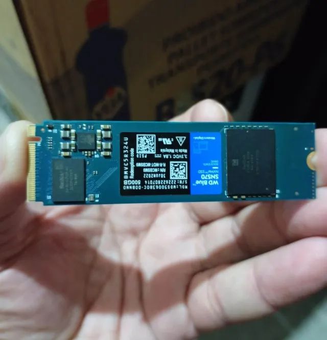 Ssd Western Digital Blue Sn570 M.2 2280 Nvme 3500mb/S- Wds500g3b0c 500Gb - Foto 2