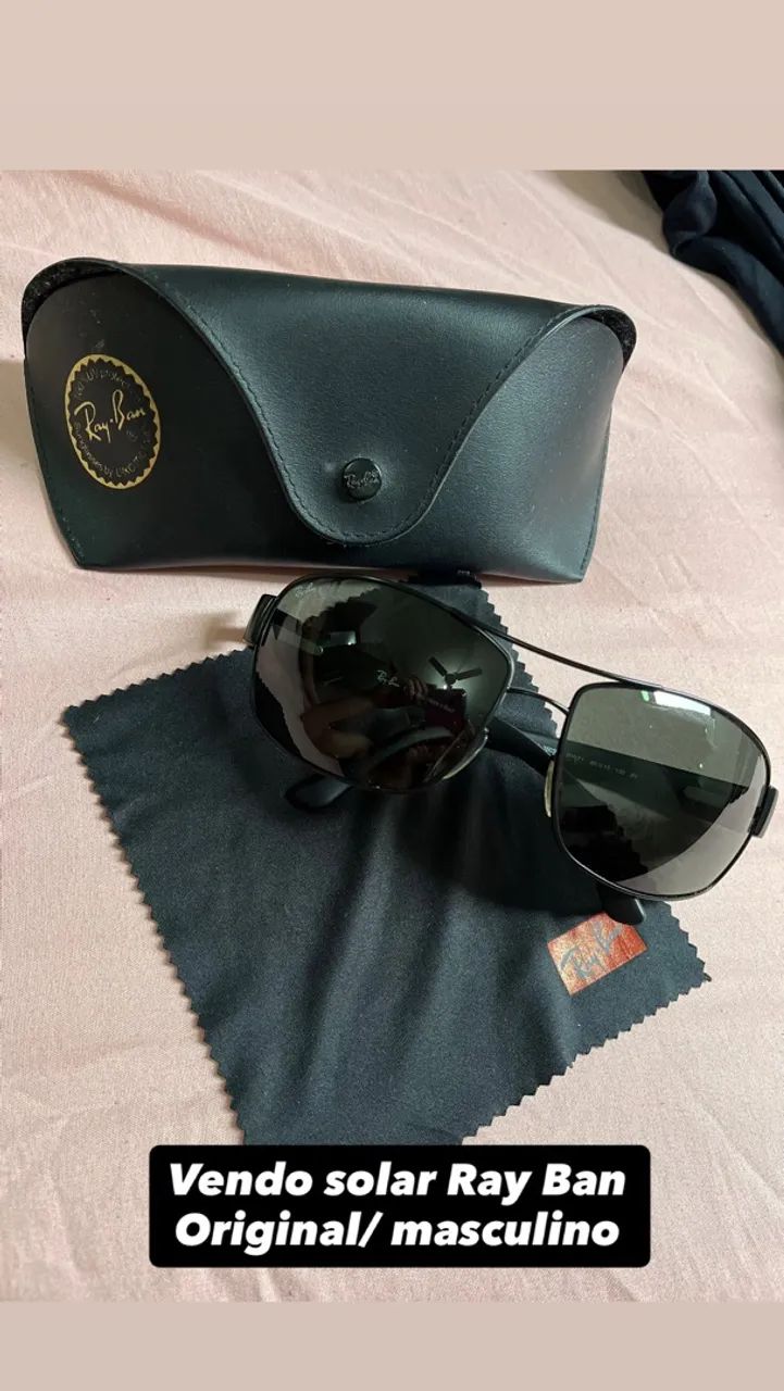 Óculos solar Ray Ban/ masculino 