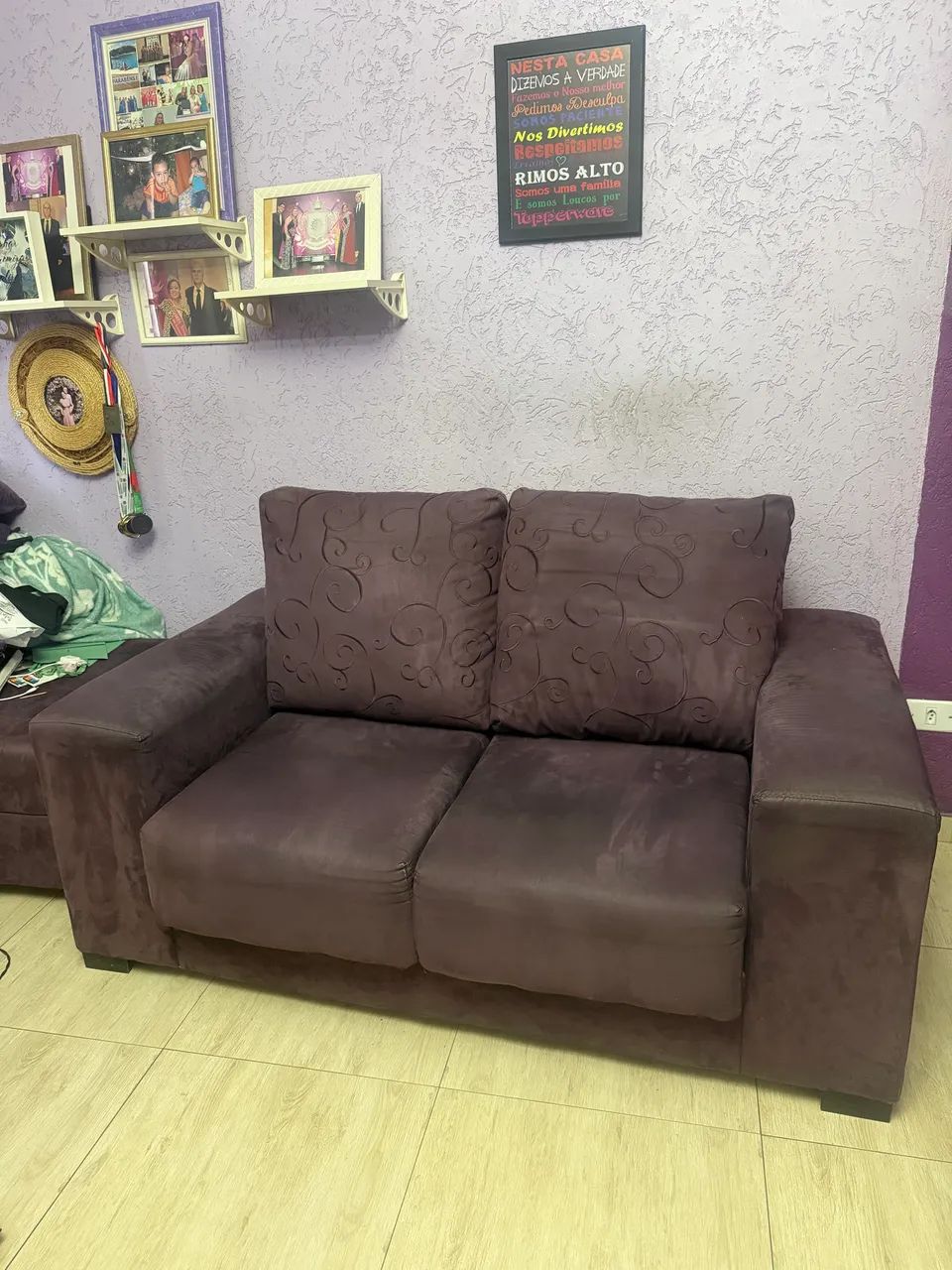 2 Sofás super novos - Foto 4