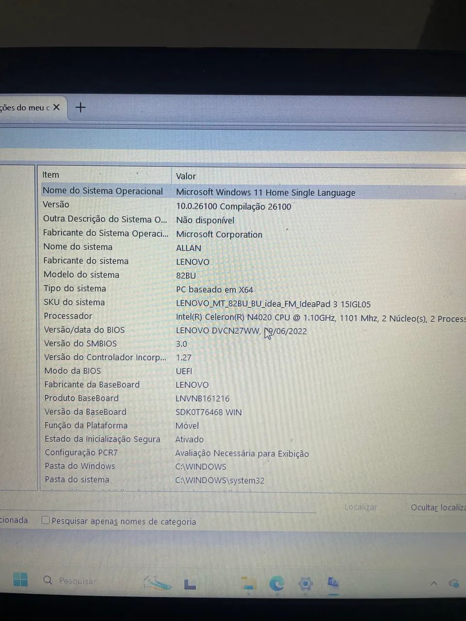 Notebook Lenovo Perfeito estado - Foto 3
