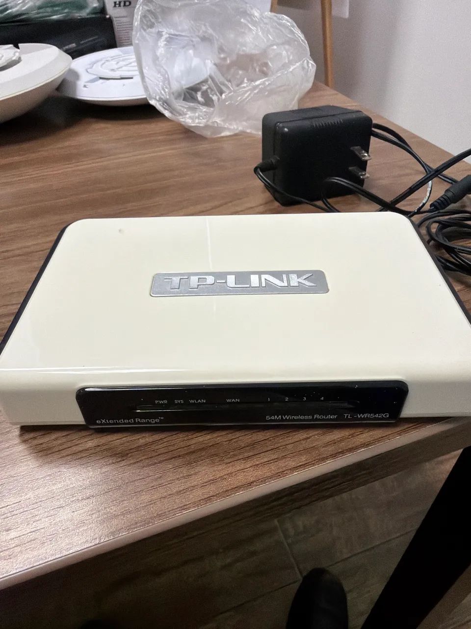 Roteador Tp-link 54m Wireless Router Tl-wr542g