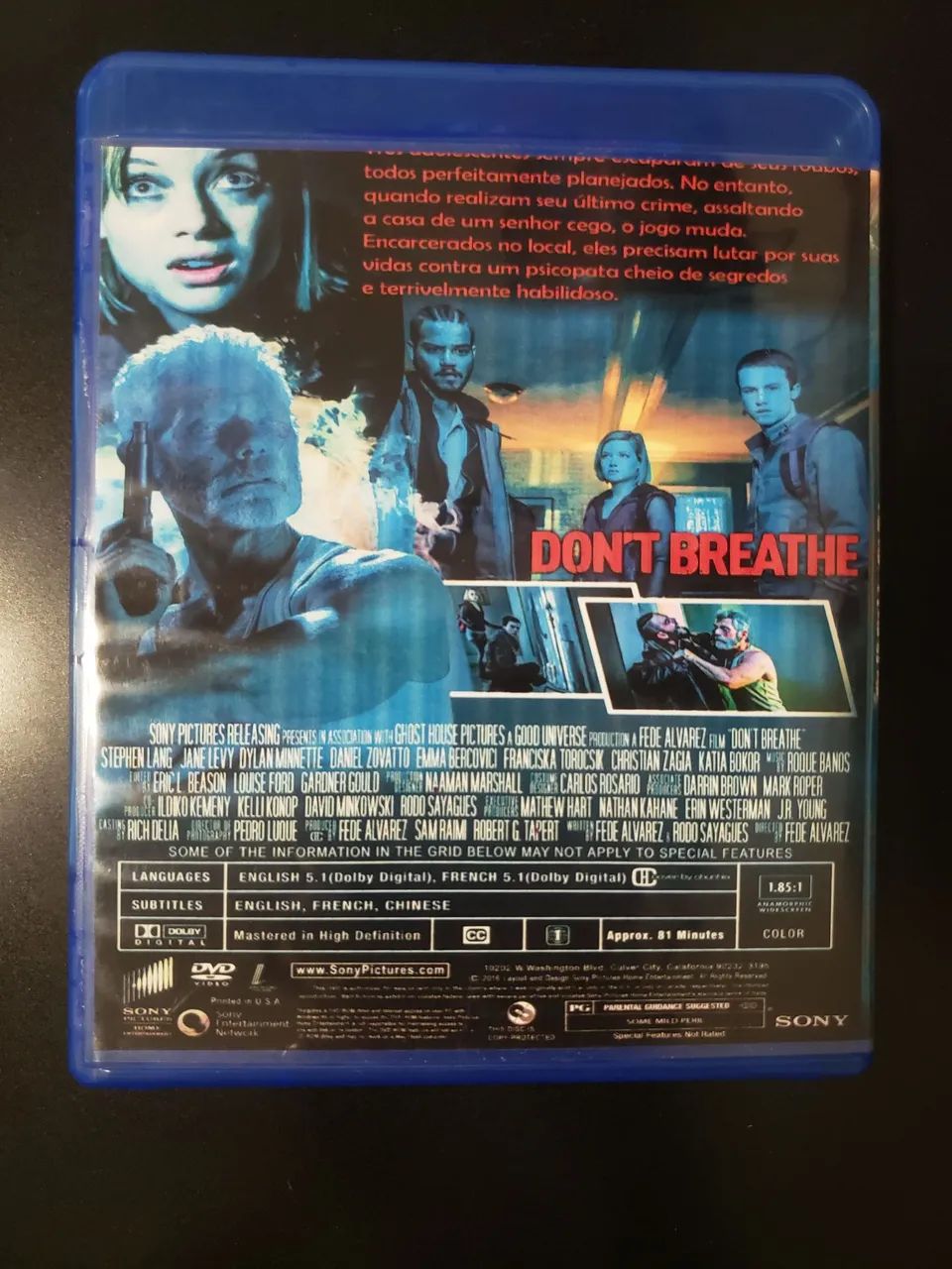 O Homem nas Trevas ? Blu-ray DVD - Foto 3