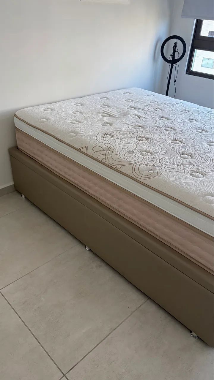 Mobilia Flat- Cama box + Sofa Cama