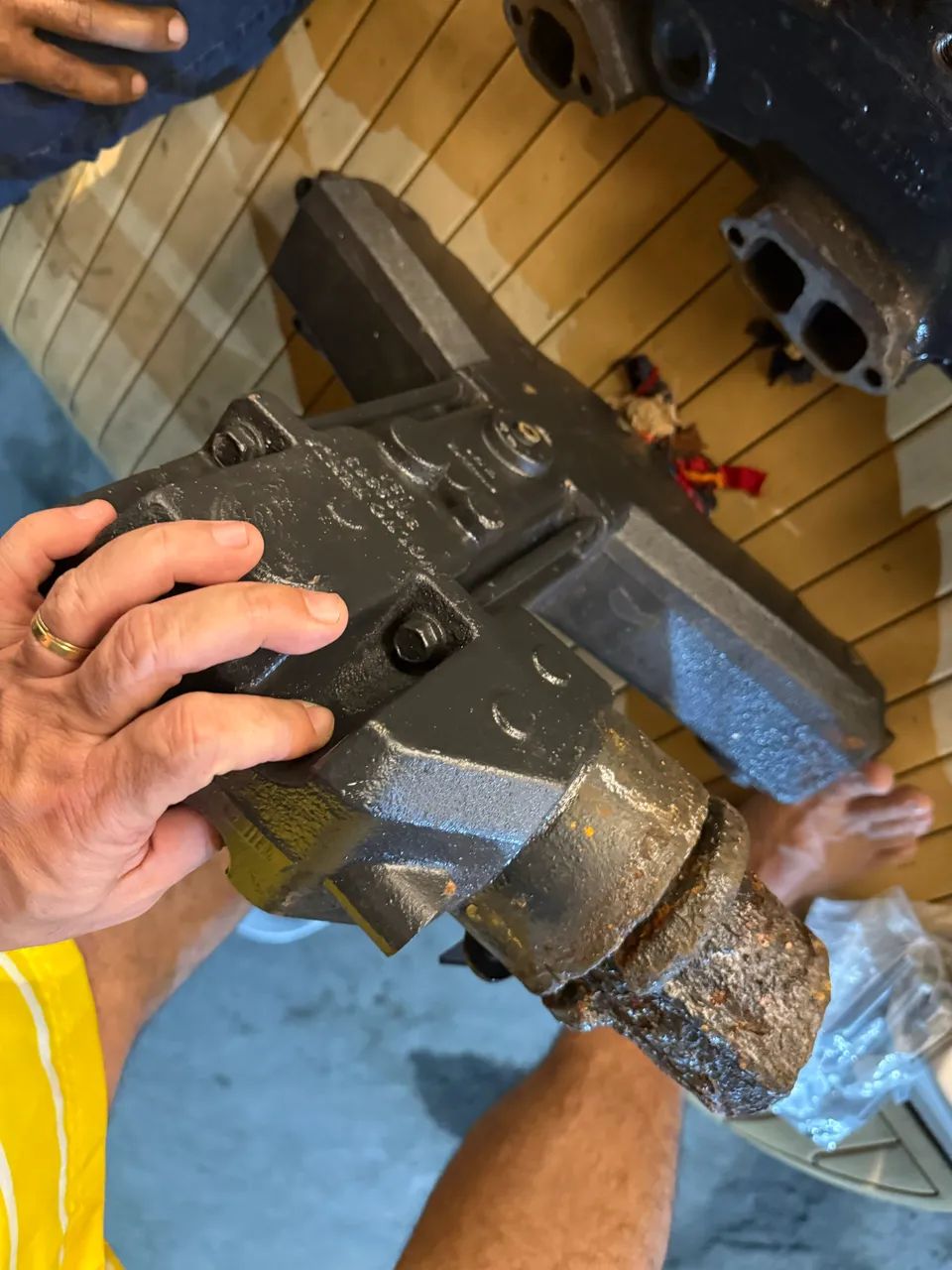 Par de Muflas e Cotovelo Volvo penta 5.7 - Foto 5