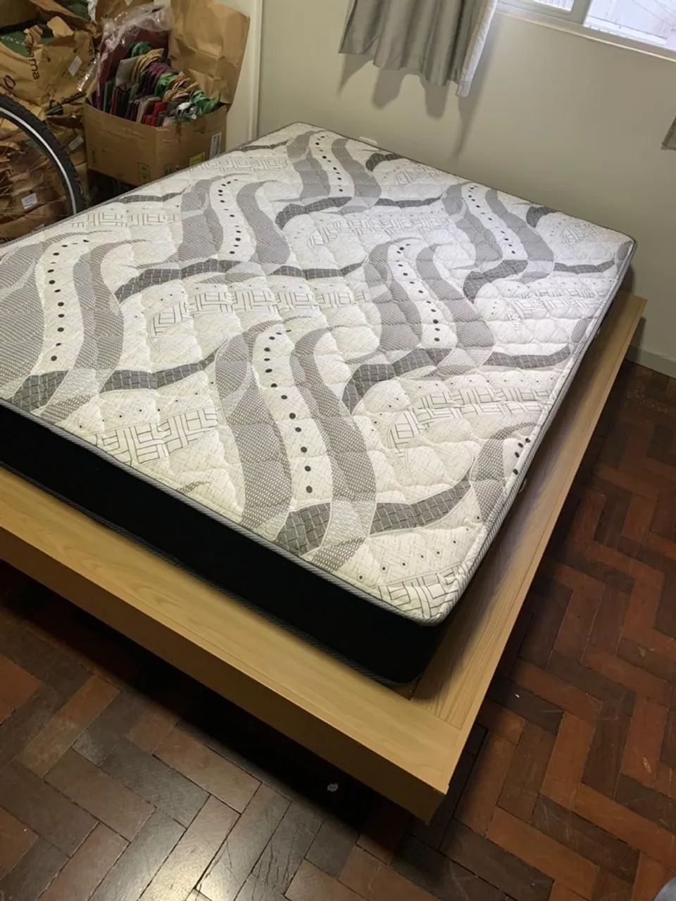 Cama + colchão casal - Itajaí/SC