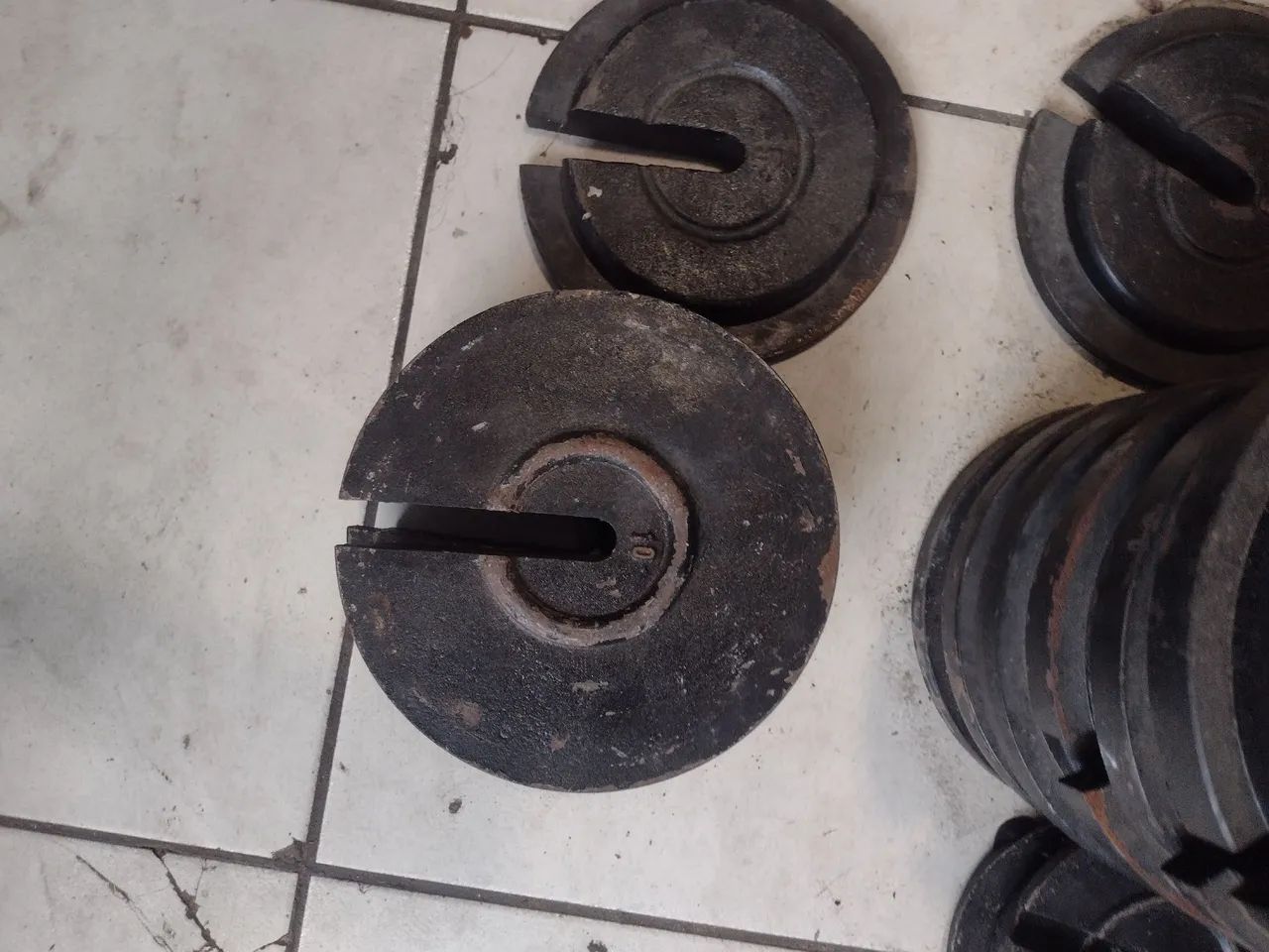 Anilhas de treino 10 o kilo