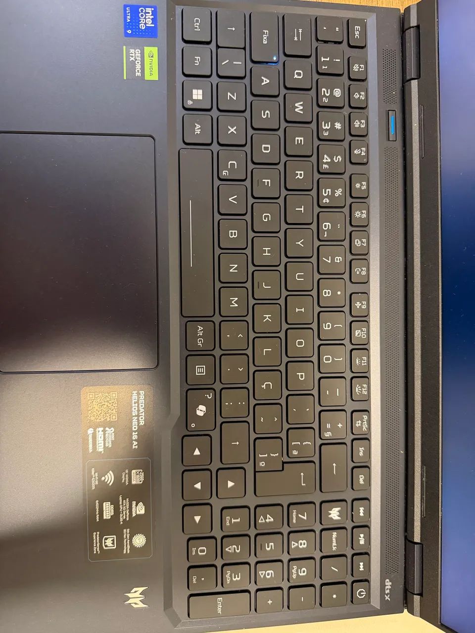 Notebook Gamer Predator Helios Neo 16 com IA Intel core Ultra 9 - Foto 3