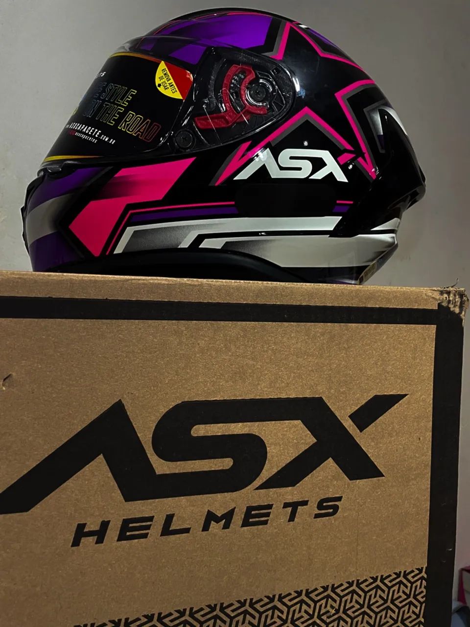 Vendo capacete ASX 