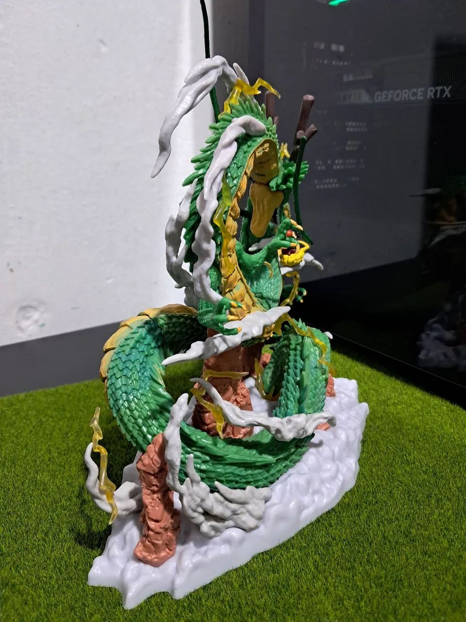 Action Figure Dragon Ball - Shenlong 22cm Com Led - Foto 5