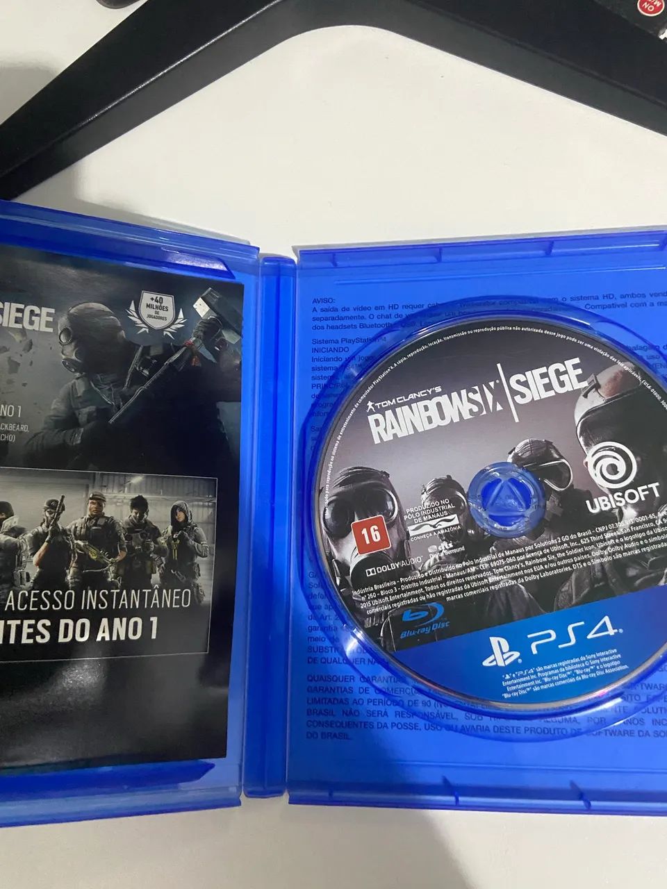 RAINBOW SIX SIEGE PS4 - JOGO MIDIA FISICA - Foto 3