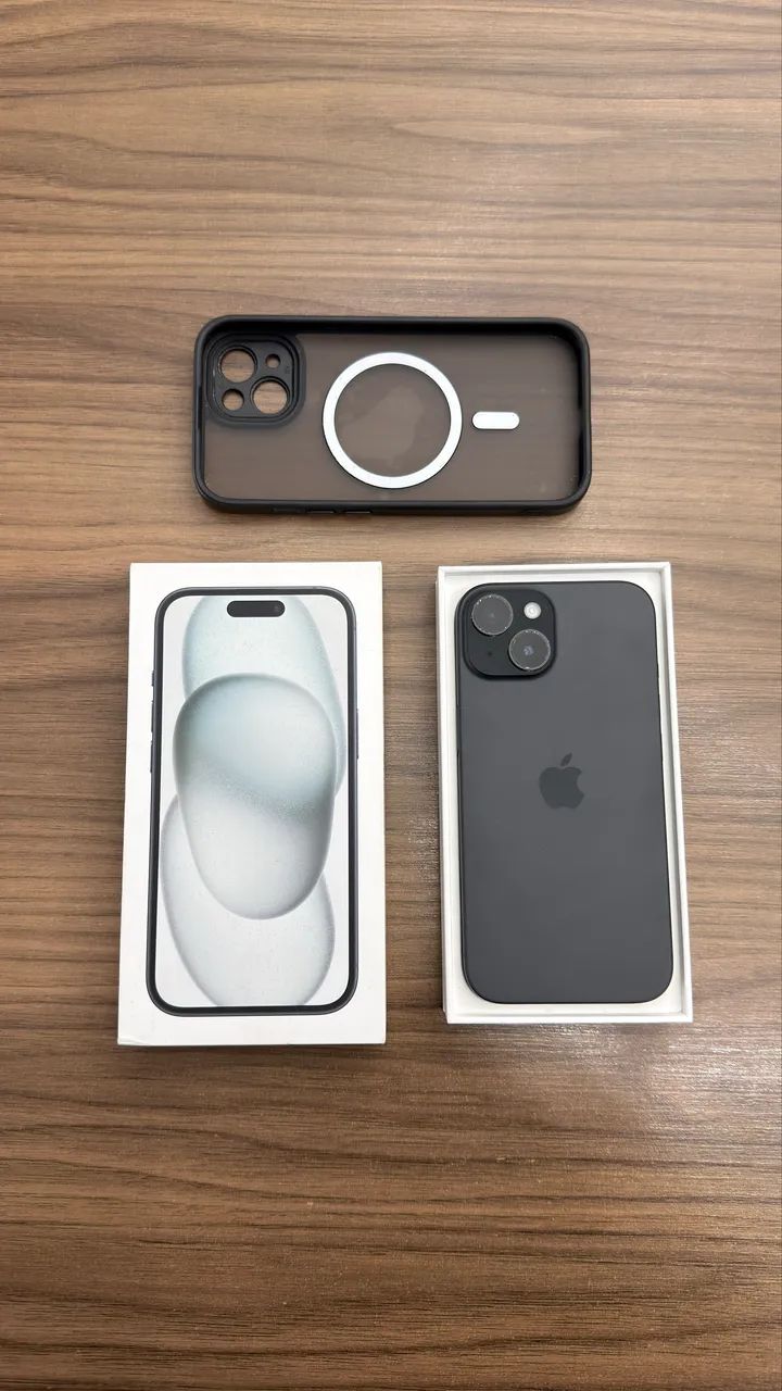 iPhone 15 Preto 128GB