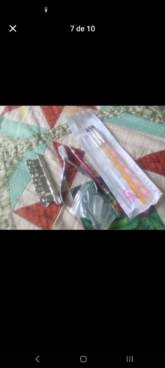 Kit unha gel completo 