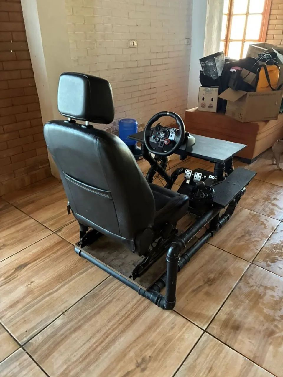 Logitech G29 com cockpit