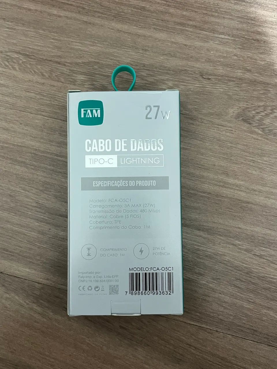 Cabo de dados Fam tipo C Lightning - Foto 3