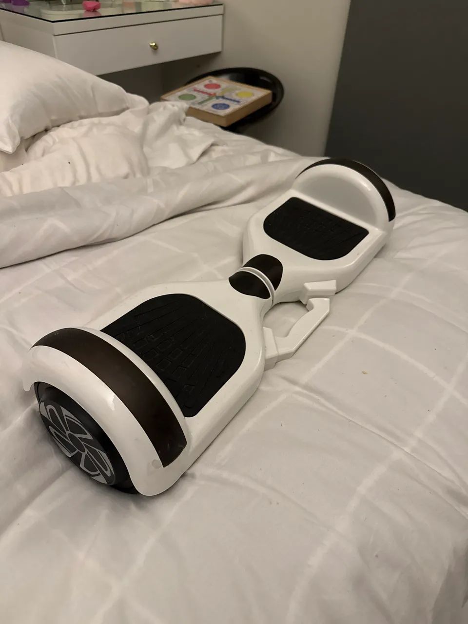 Hoverboard Skate Elétrico Branco - Funcionando Perfeitamente