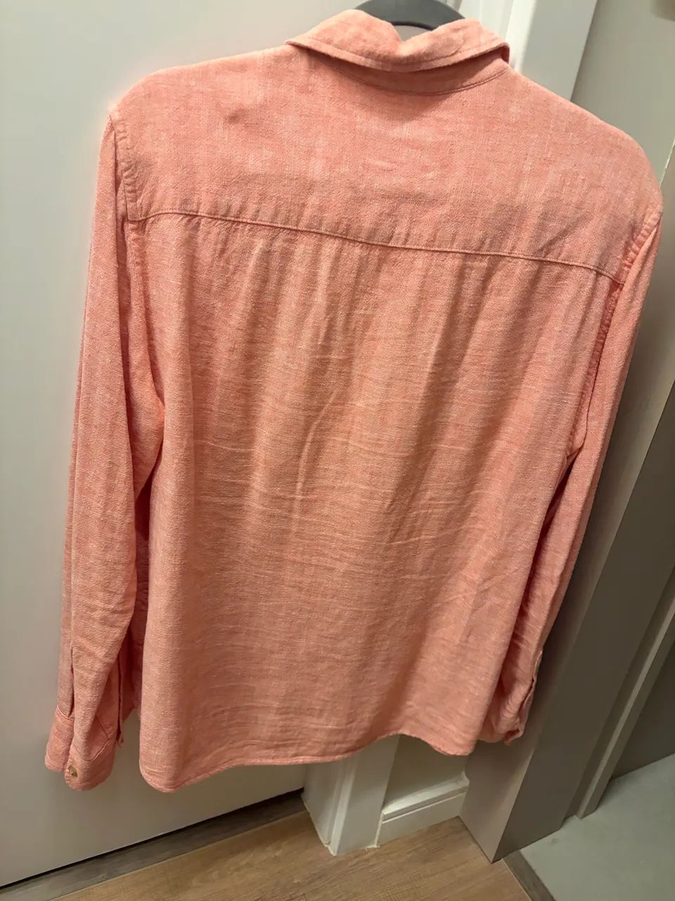 Camisa de algodão confort manga longa  - Foto 3