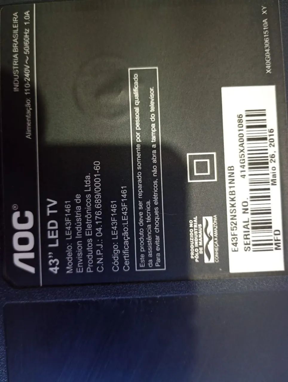 Vendo TV Pequeno Defeito  - Foto 5
