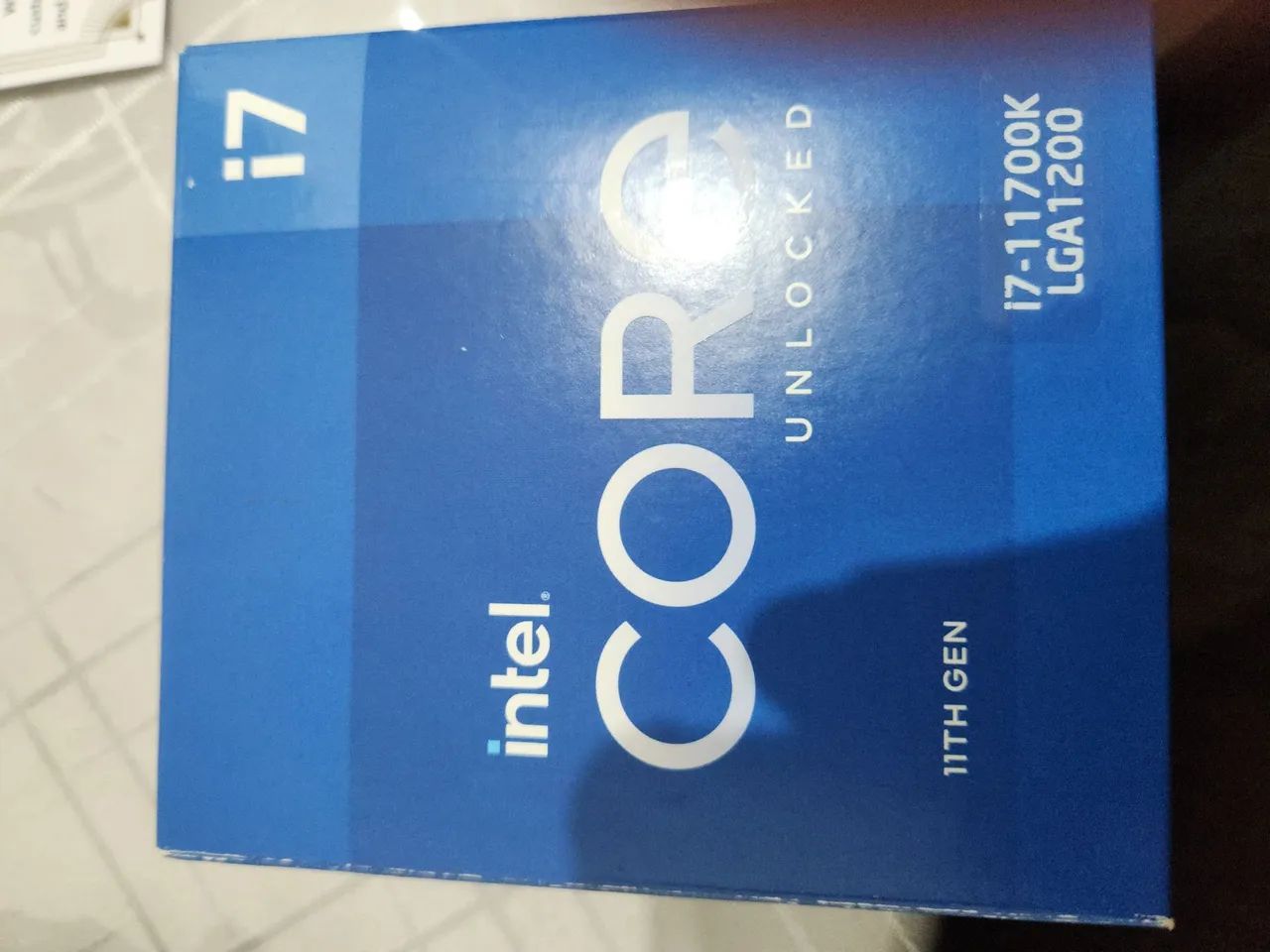 Vendo kit intel i7 11700k + MSI b560 M pro vhd + ssd 250 gb samsung