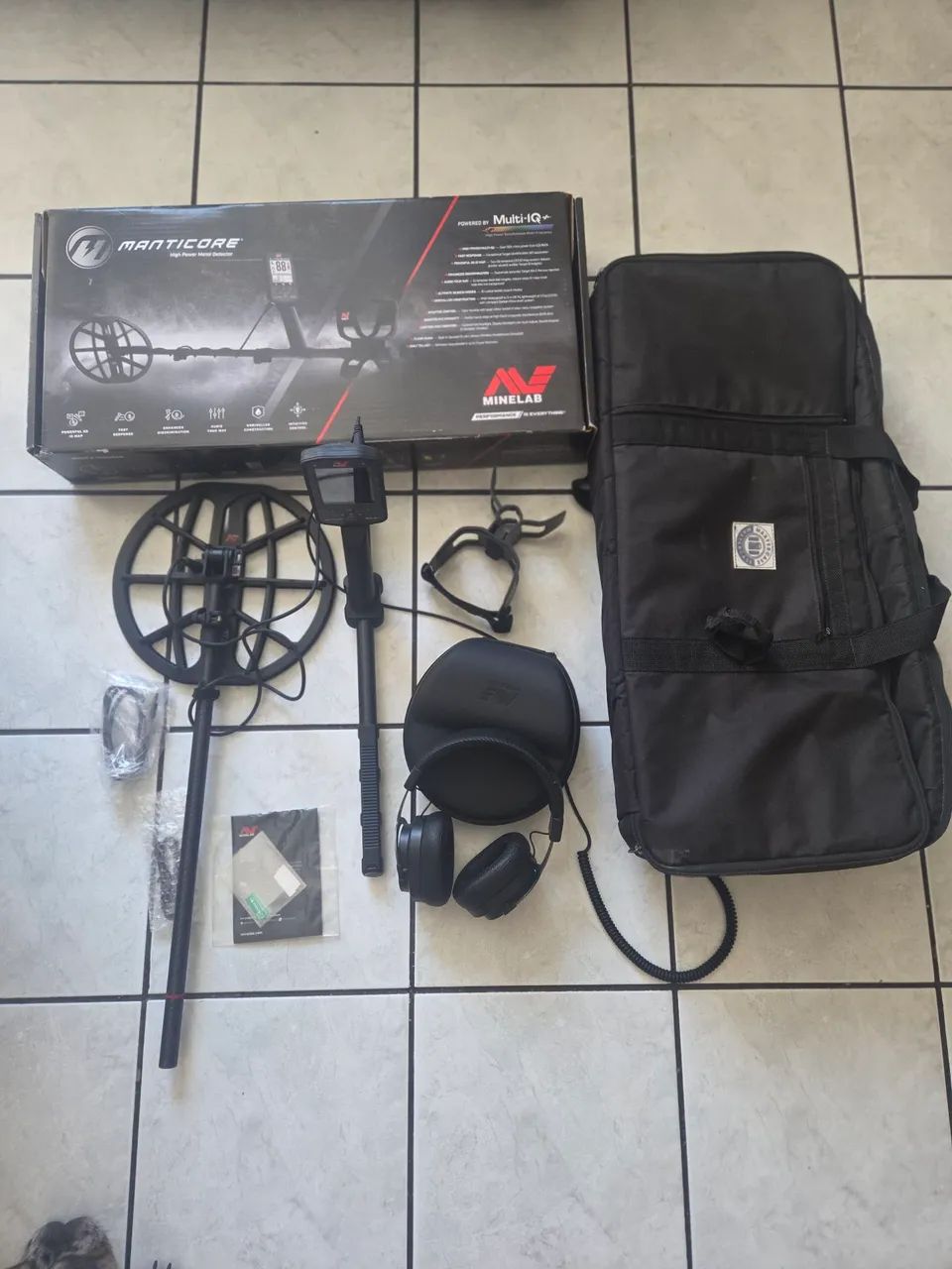 Detector de Metais Minelab Manticore 