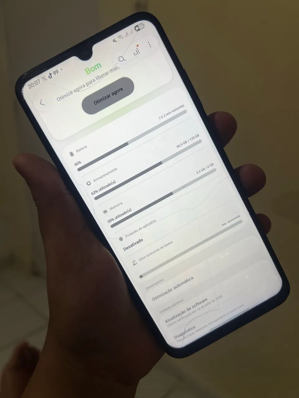 A05s vendo ou troco em iphone - Foto 2