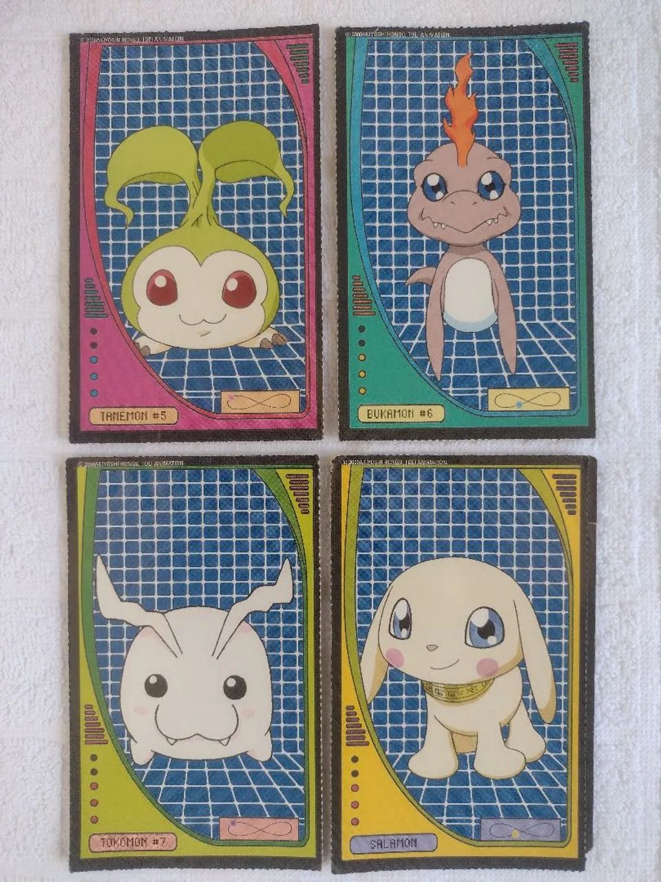Lote Cards Antigos Revista Digimon - Foto 4