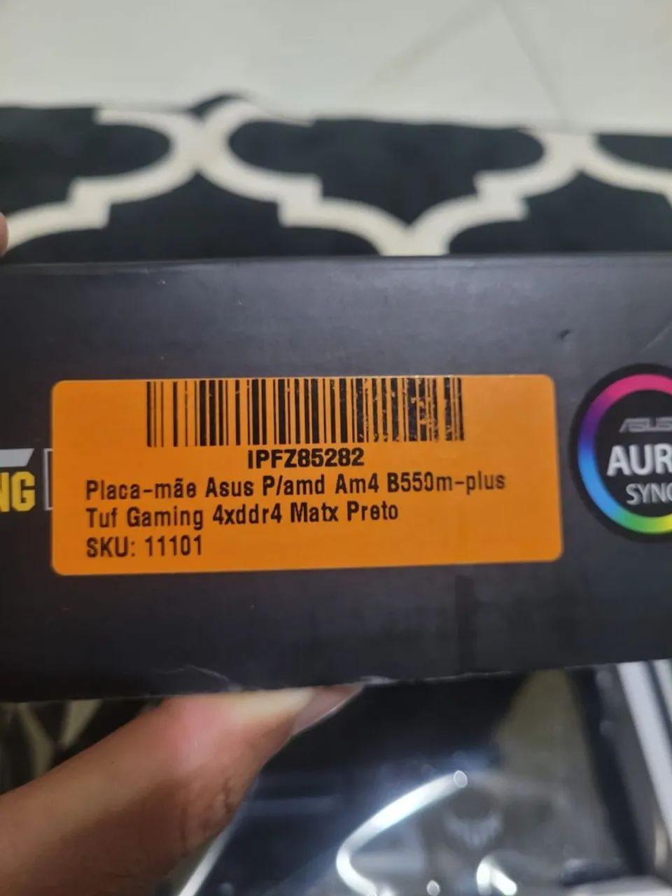Placa mãe Asus e teclado gamer  - Foto 3