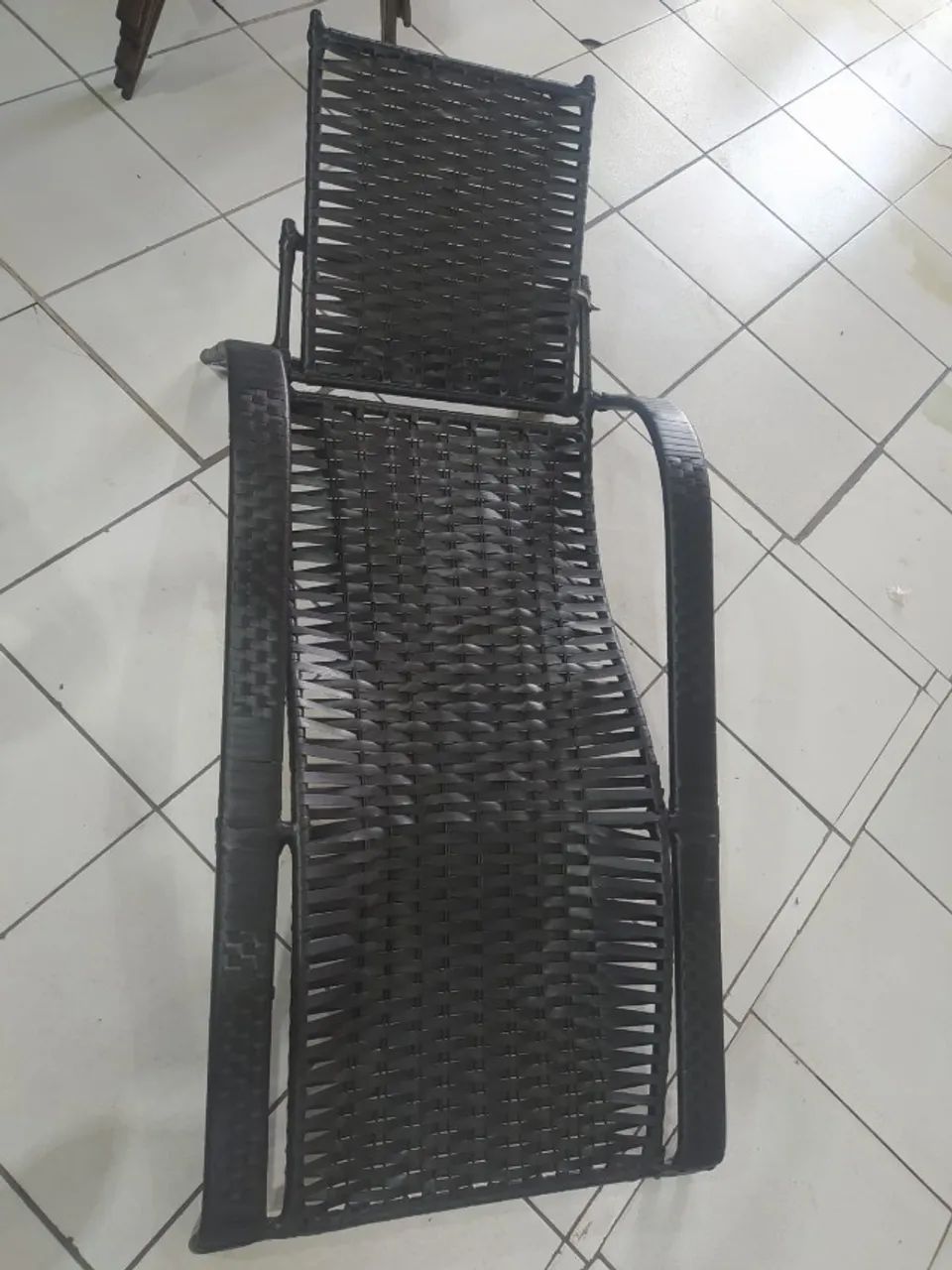 ESPREGUIÇADEIRA DE FIBRA AJUSTAVEL - Foto 5