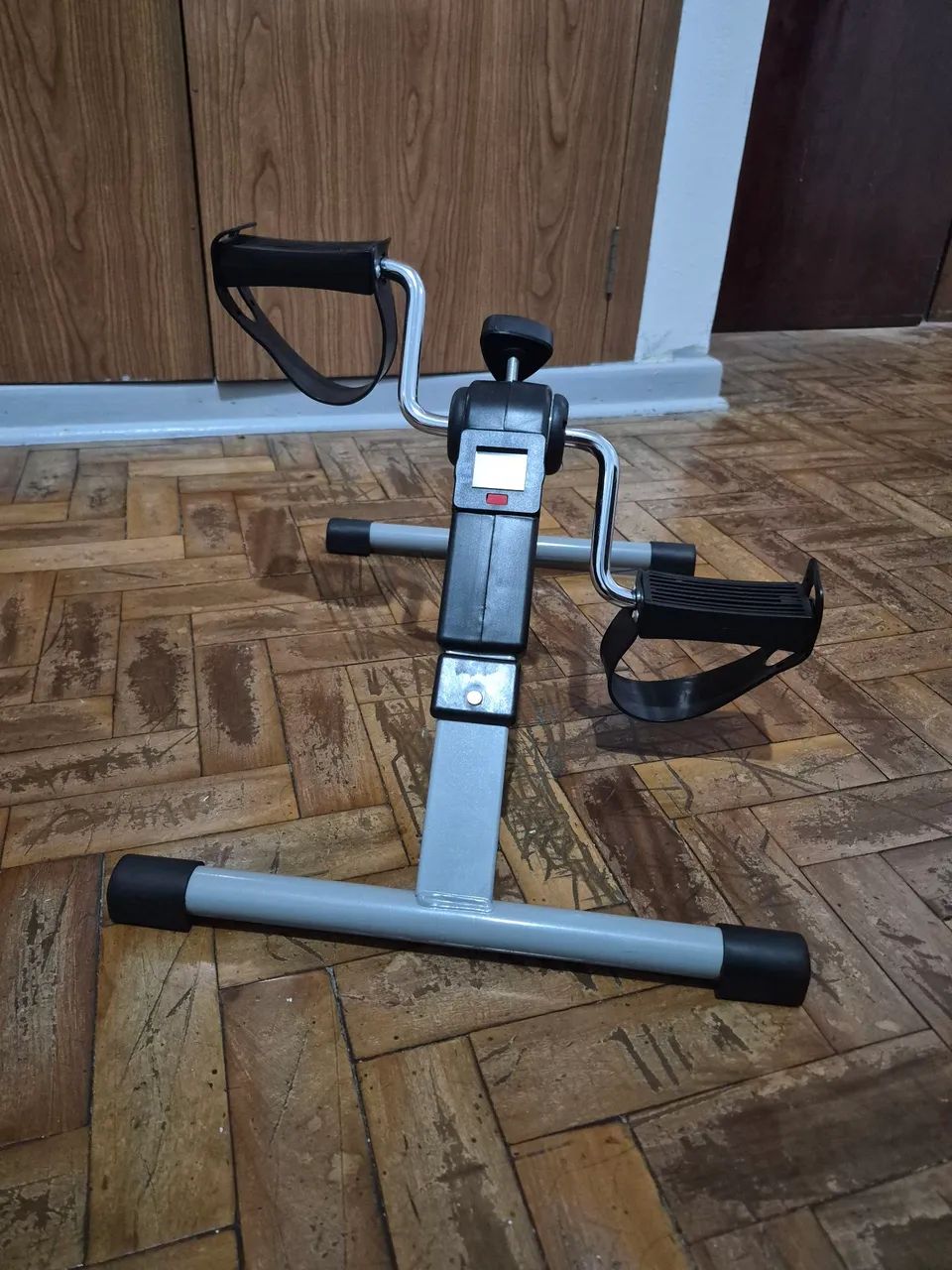 mini bicicleta ergométrica pedalinho digital wbcom - Foto 3