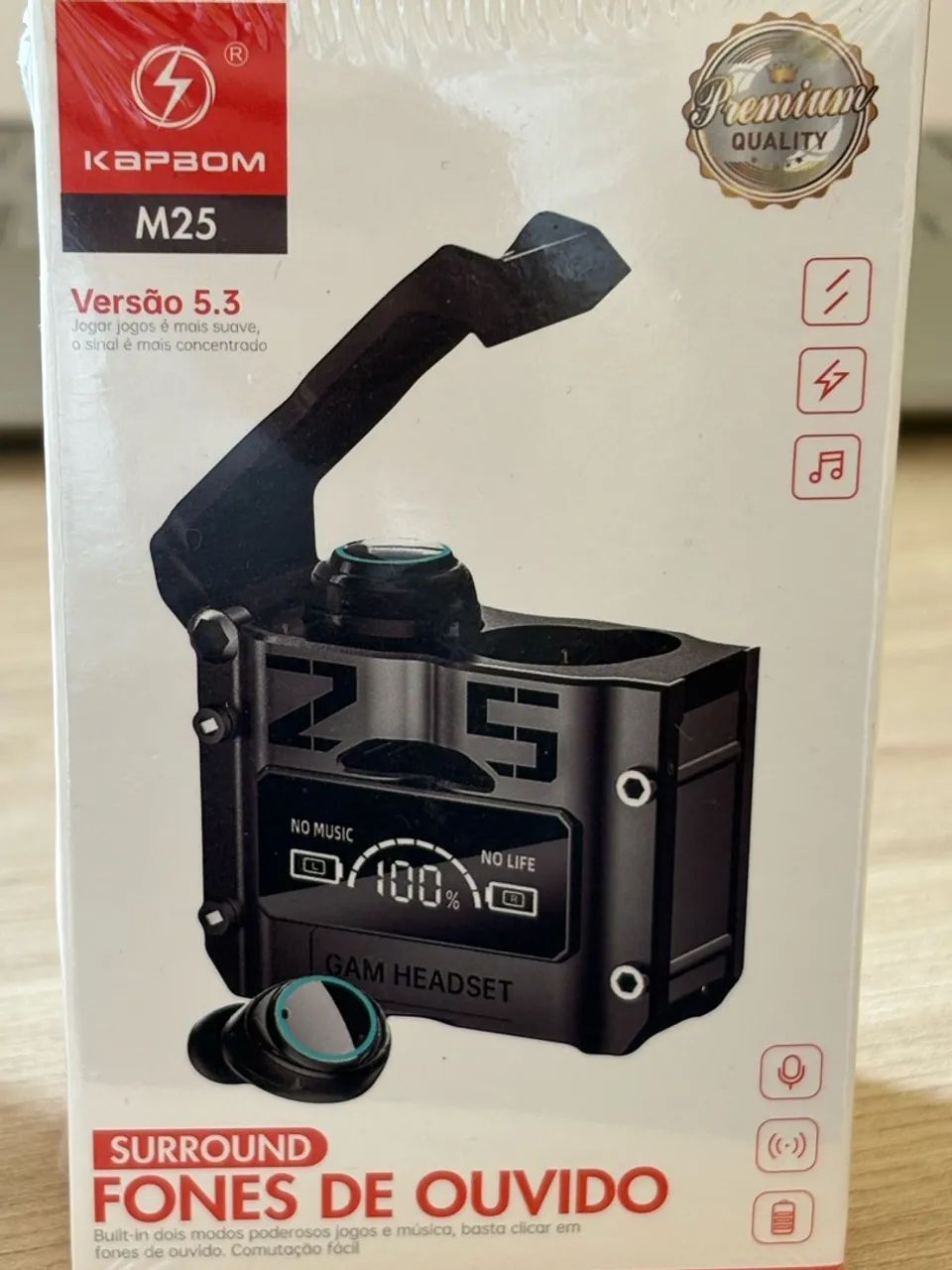 Fone de ouvido  - Foto 3