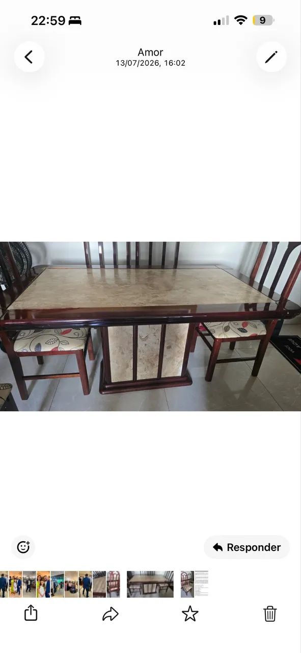 Vendo mesa de jantar - Foto 2