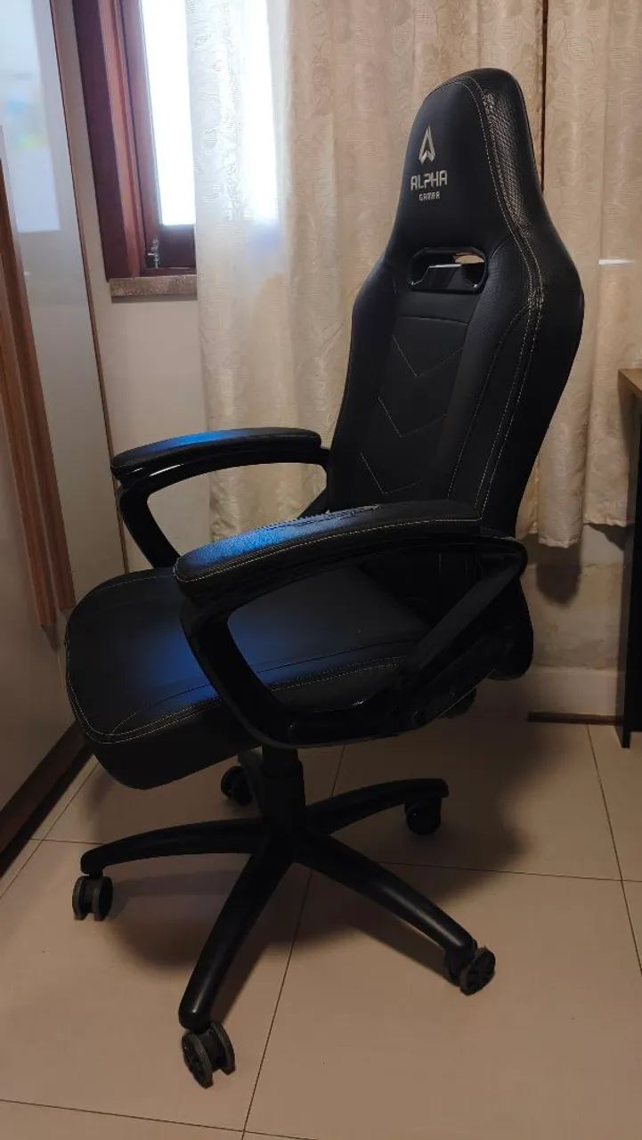 CADEIRA GIRATÓRIA GAMER ALPHA - Foto 2