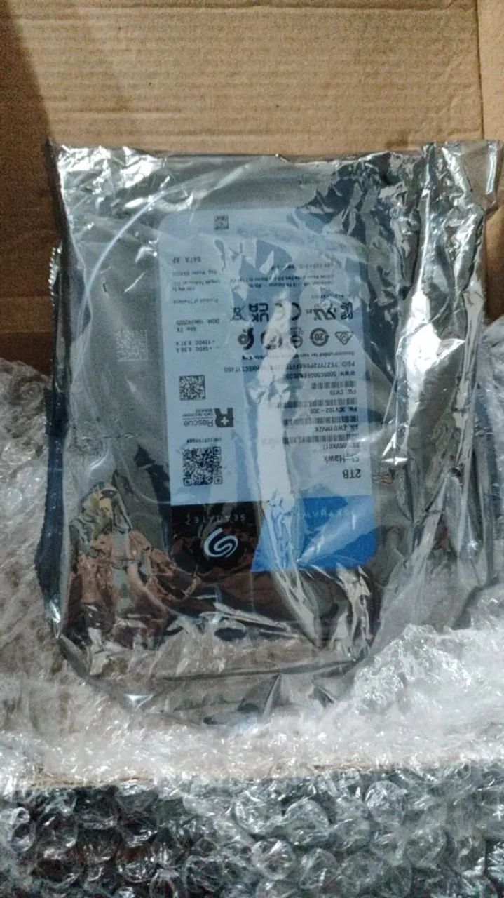HD 2T SEAGATE ORIGINAL NOVO - Armazenamento - Coroa do Meio