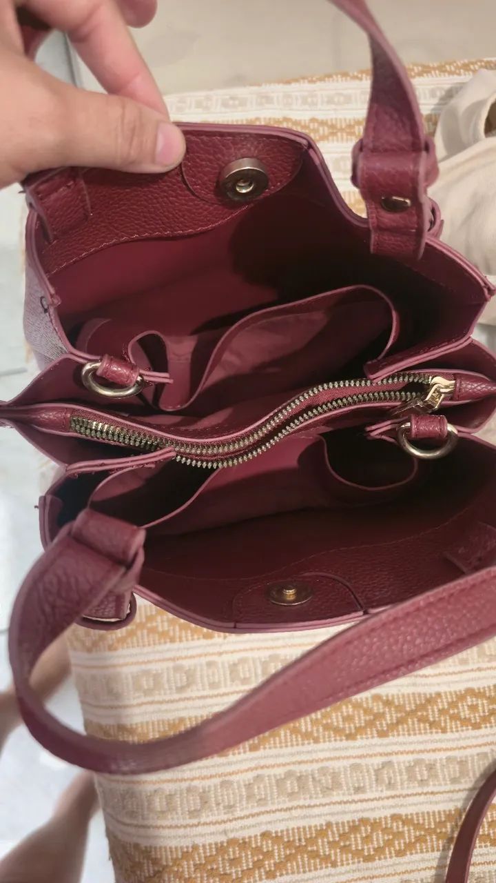 Bolsa vinho - Foto 3