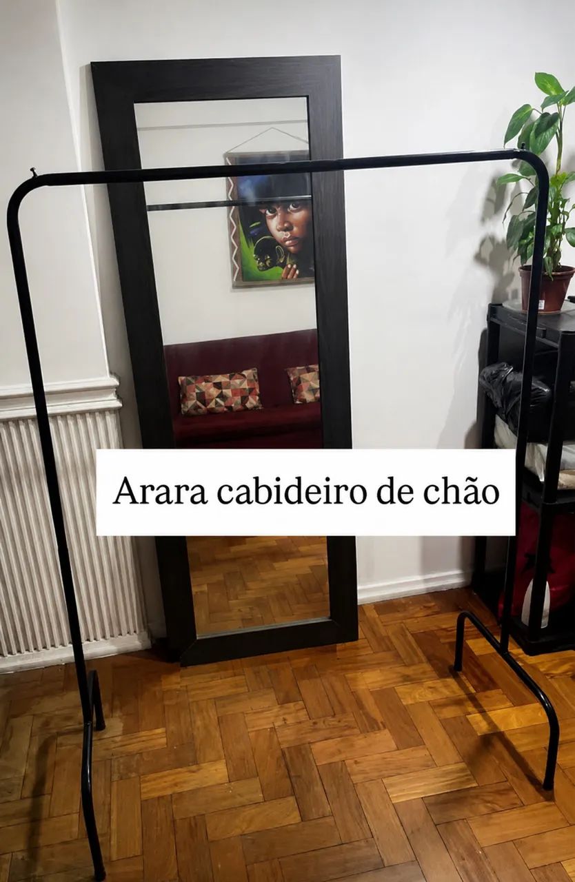 Arara Ferro 1,40 X 90 Preta