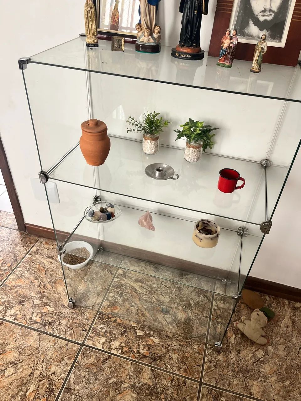 Vitrine vidro 3 nichos - Foto 2