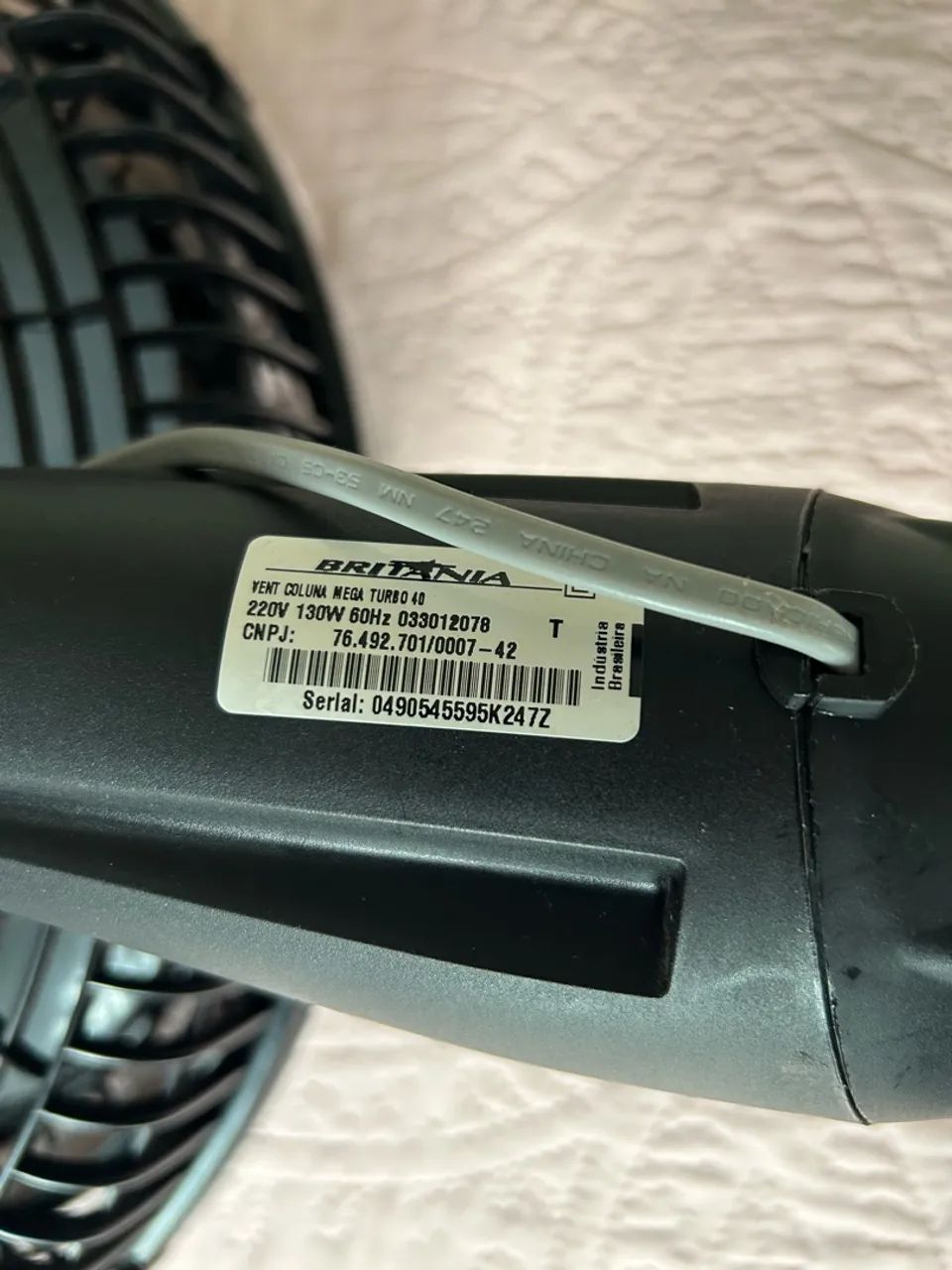 Ventilador Britânia Mega Turbo 40 - 6 Pás  - Foto 2