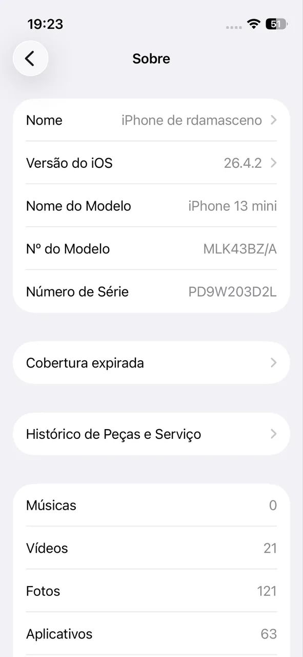 iPhone 13 Mini Azul - Foto 3