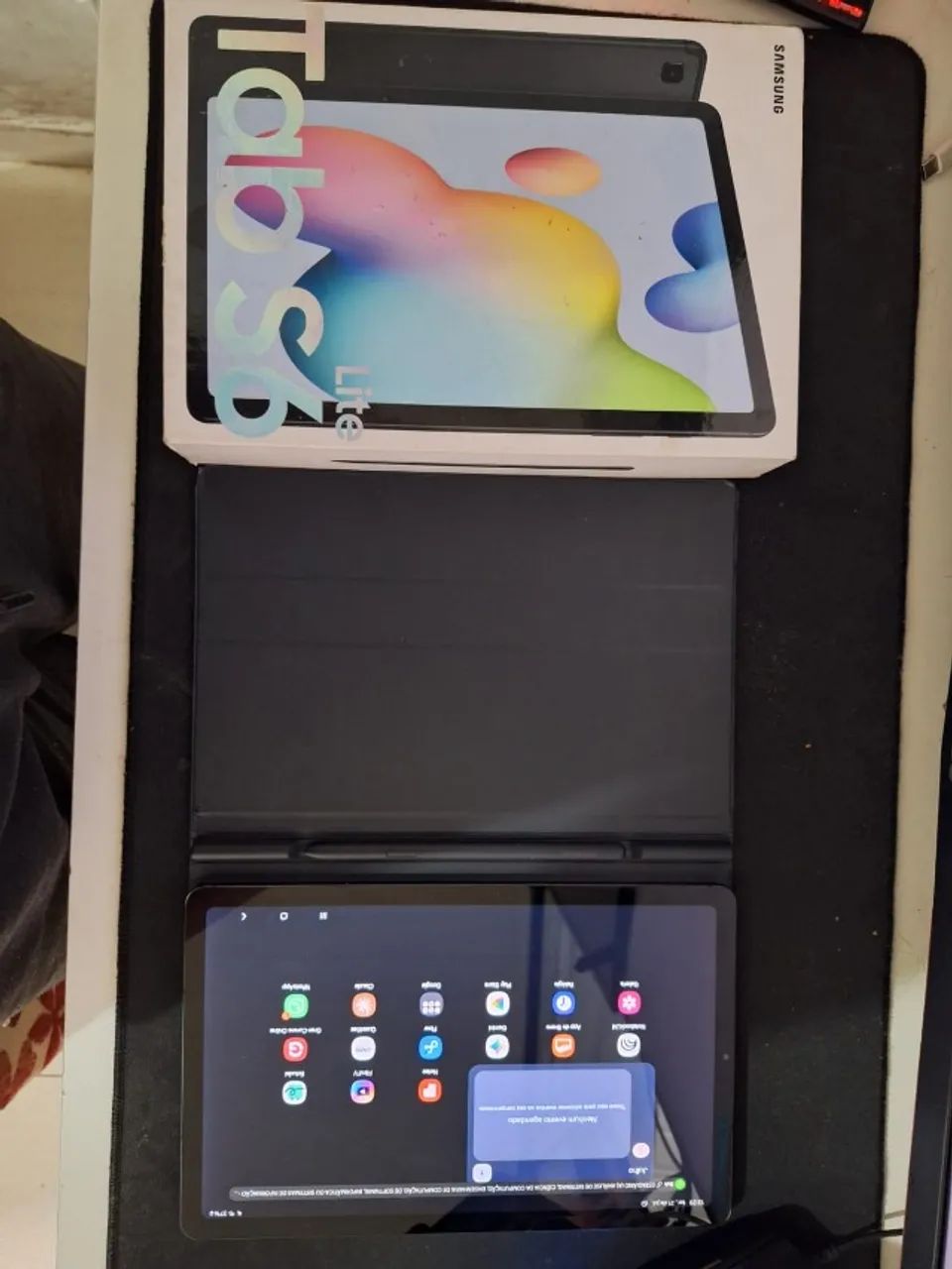 Samsung Galaxy Tab S6 Lite 64GB - Somente com um risco na tela - Foto 5