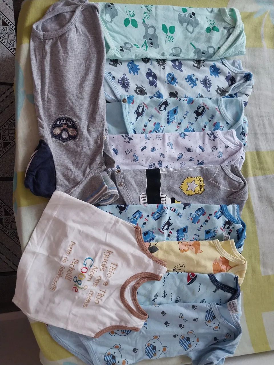 Lote bebe menino verão tamanho G  - Foto 2