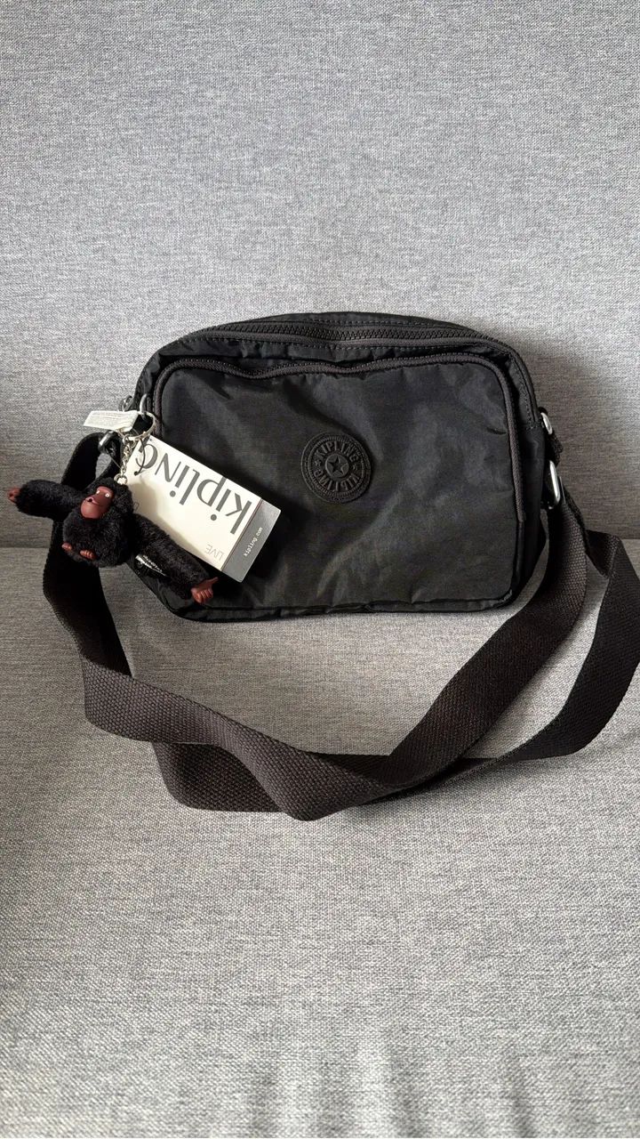 Bolsa Kipling preta NOVA