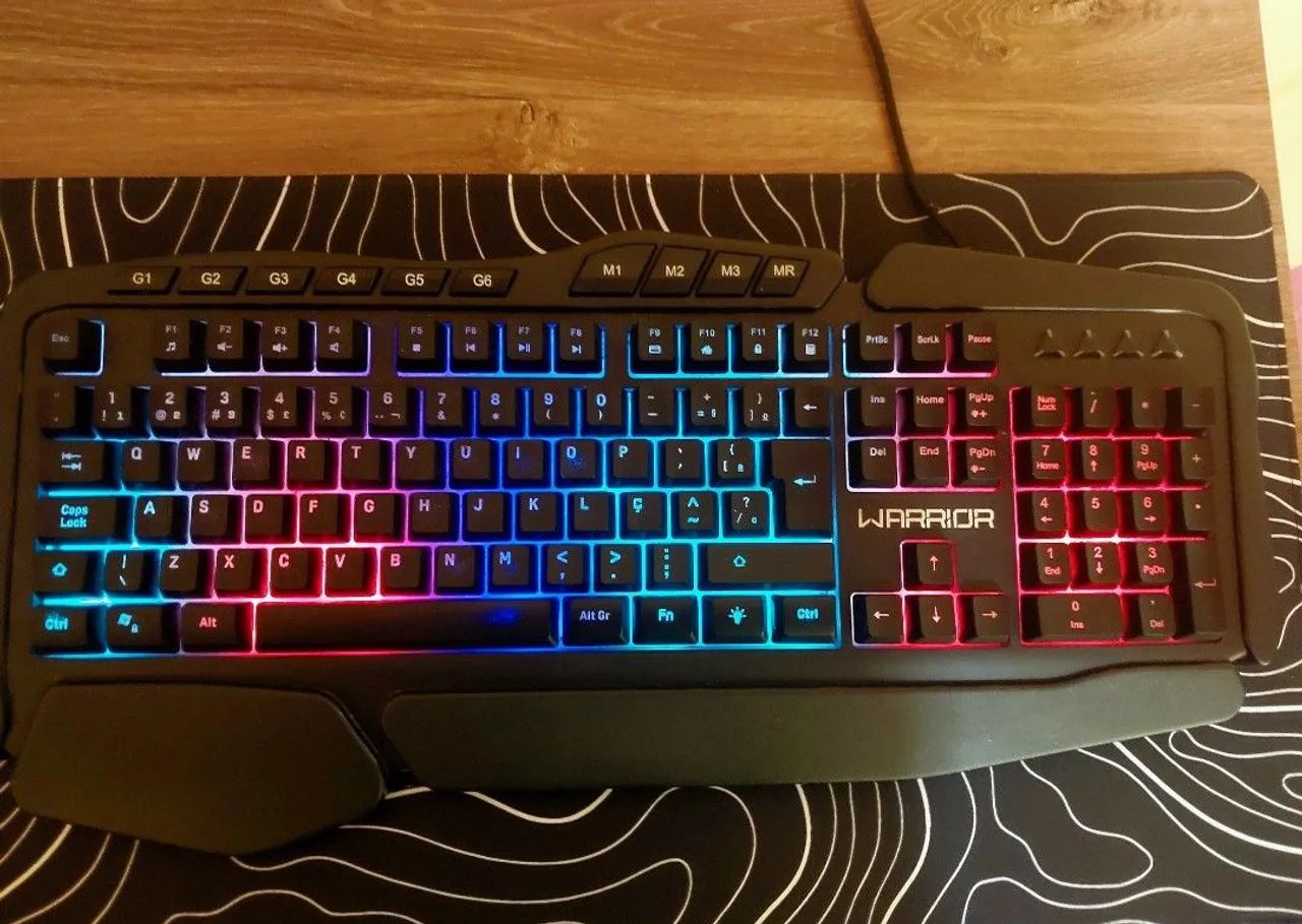 TECLADO GAMER PRA VENDER LOGO  - Foto 2