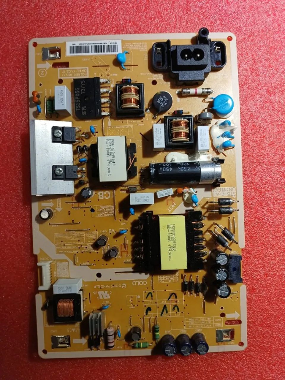 Placa Fonte tv Samsung Un40j5290ag Un43j5290ag un49j5290ag un49j5200ag - Foto 2