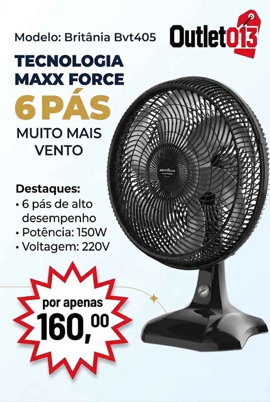 Ventilador Britânia 