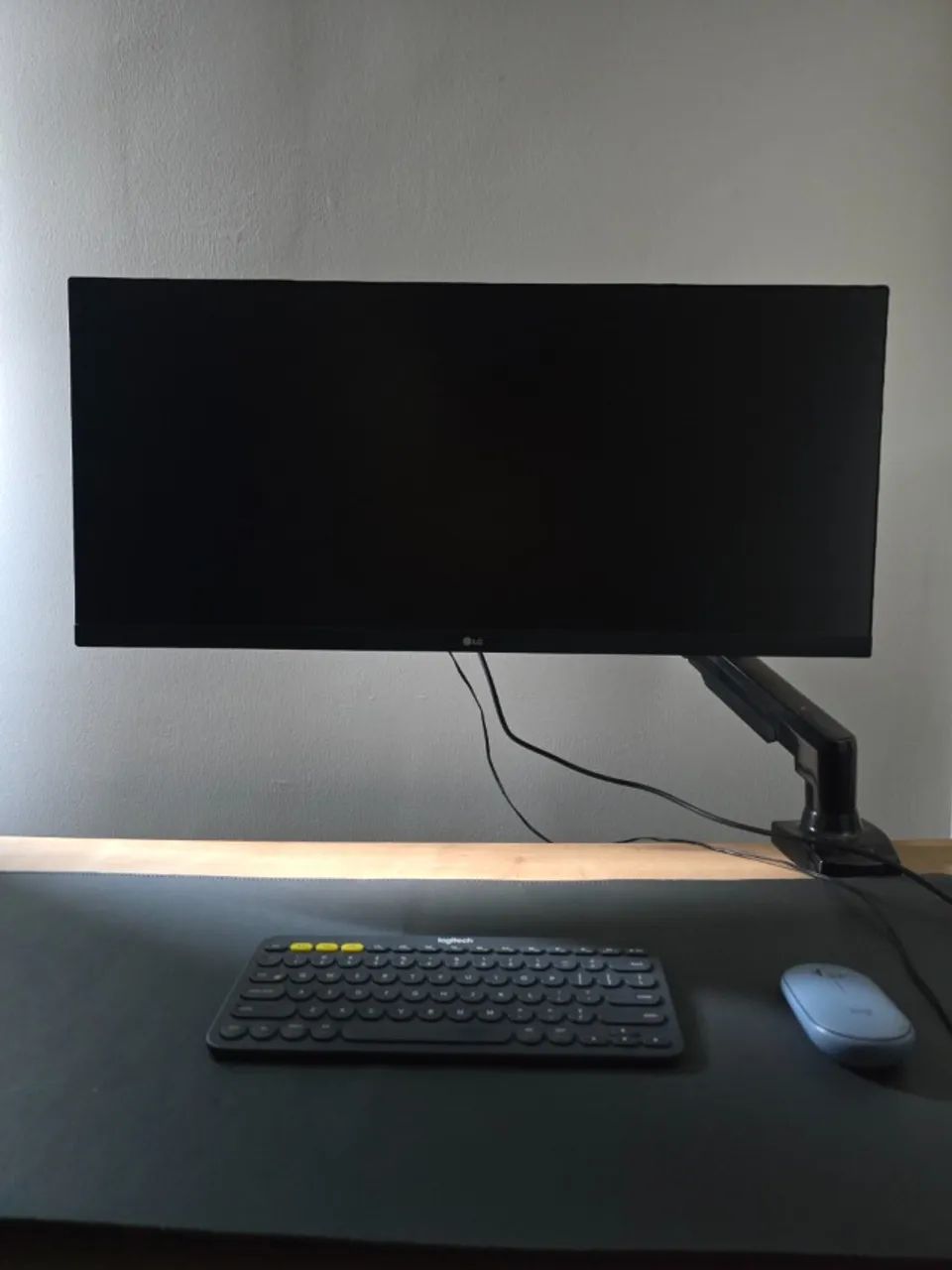 Monitor LG Ultrawide - Tela IPS de 29" + Suporte Articulado