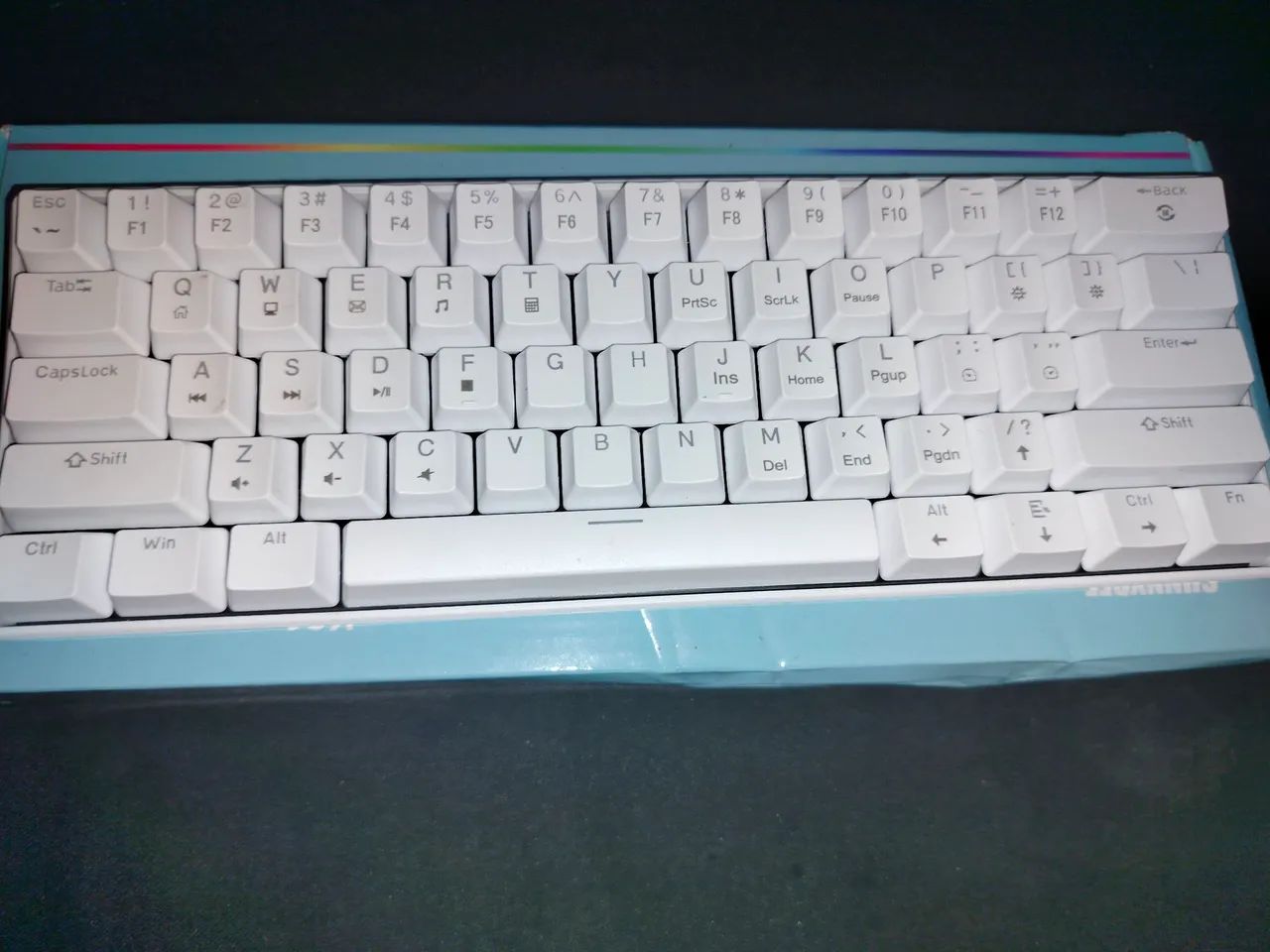 Teclado mecânico switch red - Foto 2