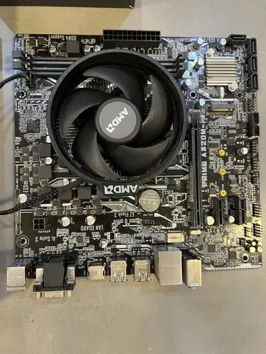 kit placa mãe AM4 Ryzen + 5 3600