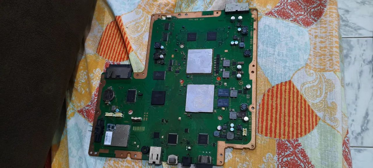 Ps3 placa de mãe defeito 