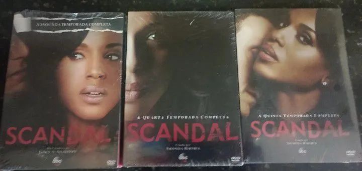 Scandal - Temporadas 2, 4 e 5 em DVD 